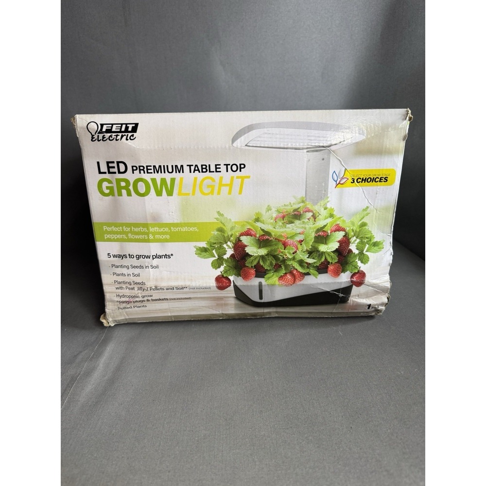 Feit Electric 20 in. 37-Watt Full Spectrum LED Indoor Table Top Plant Grow Light